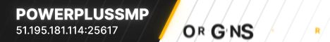 PowerPlusSMP Minecraft server banner