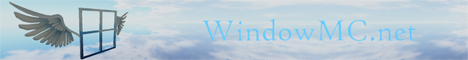 WindowMC Minecraft server banner