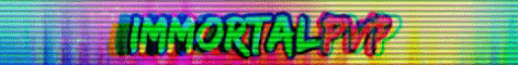 ImmortalPvP ➢ 1.8.x - 1.16.x Minecraft server banner