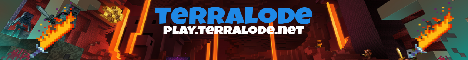 Terralode Minecraft server banner