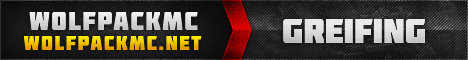 Wolfpackmc Minecraft server banner