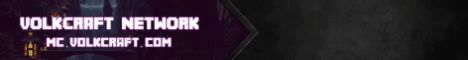 Volkcraft Network Minecraft server banner