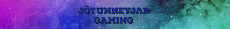 Jötuneyjar Minecraft server banner