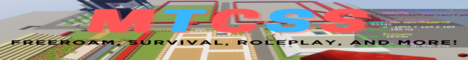 MTCSS Minecraft server banner