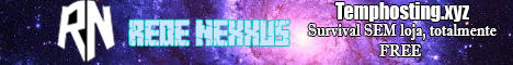 Rede Nexxus Minecraft server banner