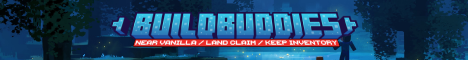 BuildBuddies Minecraft server banner