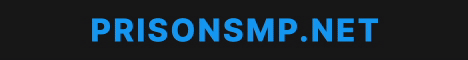 Prison SMP Minecraft server banner