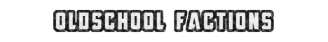 Oldschool Factions Beta Minecraft server banner