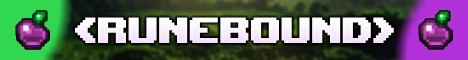 RuneBound Minecraft server banner