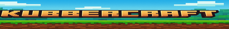 Kubbercraft Minecraft server banner