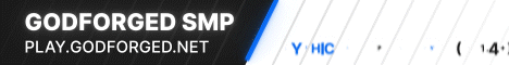  Godforged | Mythos SMP | Custom Powers Minecraft server banner