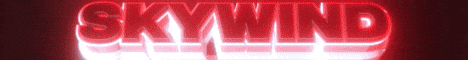 Skywind United States server Minecraft server banner