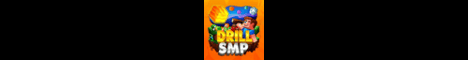 DRILL SMP Minecraft server banner