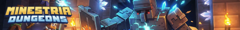 Minestria.com Minecraft server banner