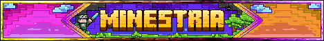 Minestria.com Minecraft server banner