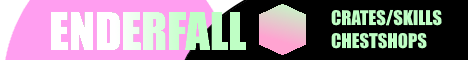 Enderfall Minecraft server banner