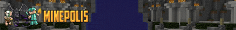 MinePolis Minecraft server banner