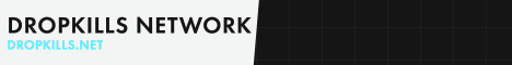 DropKills Network Minecraft server banner