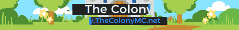 🏰 The Colony 🏰 Minecraft server banner