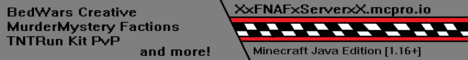 XxFNAFxServerxX Minecraft server banner