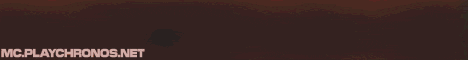 Chronos Minecraft server banner