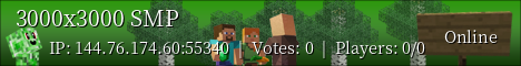 Free minecraft server banner