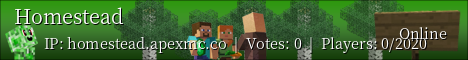 Free minecraft server banner